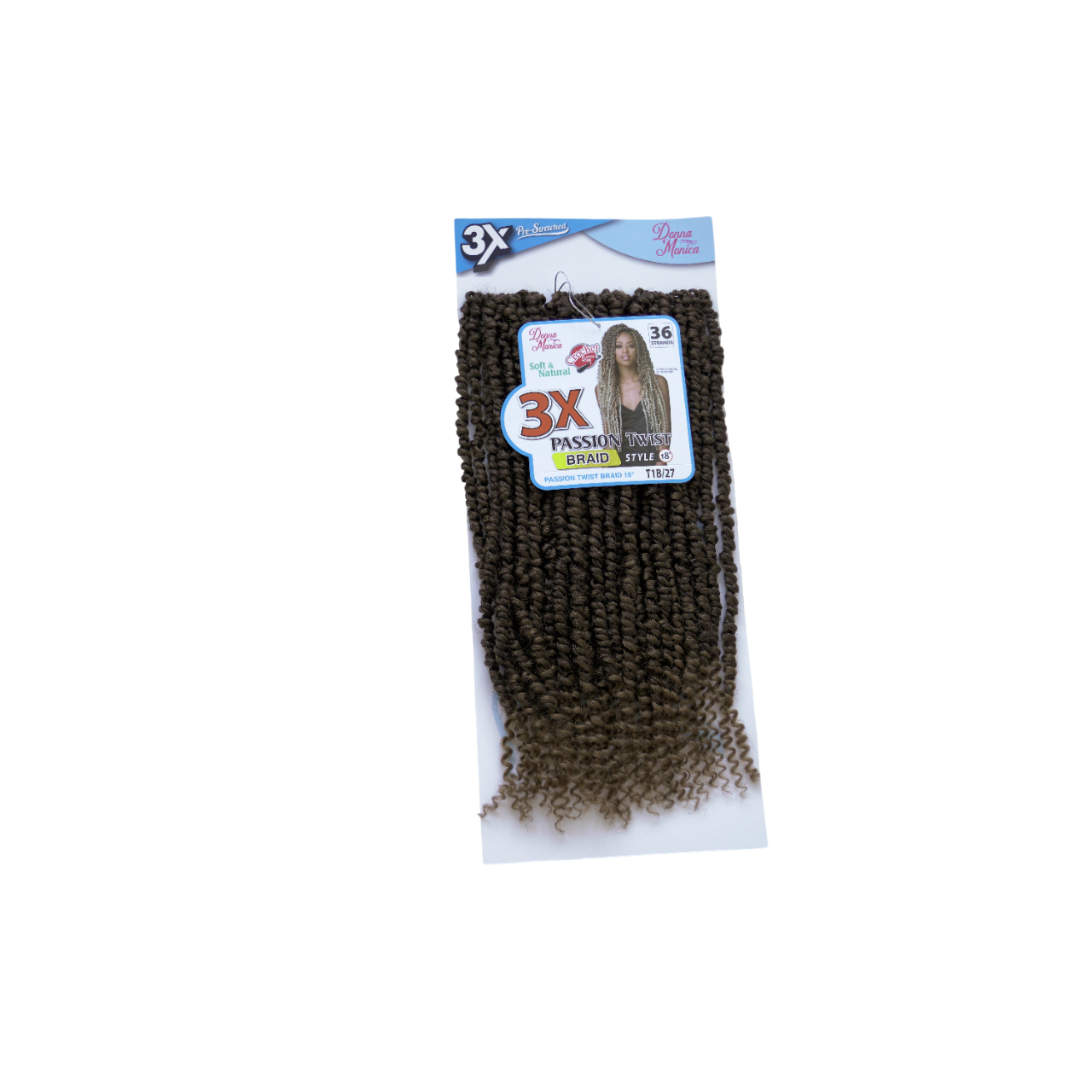 D.M PASSION TWIST BRAID 18'' 3X T1B/27